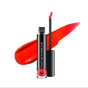 M.A.C. COSMETICS Shot of Colour Lip Oil in Flash Me. Full Size. NEW.